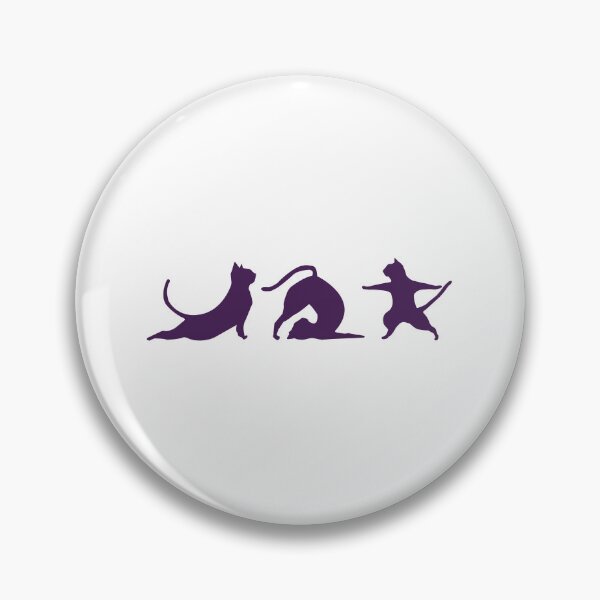 Item preview, "YOGA CATS" minimalistic illustration designed and sold by asssyau.
