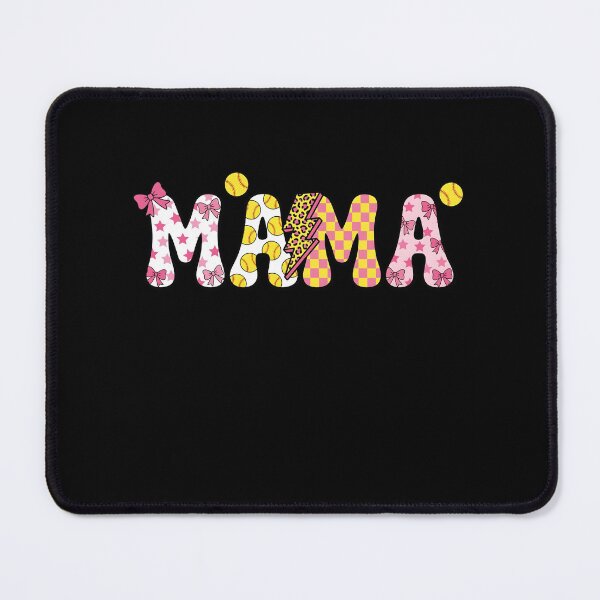 Item preview, Softball Mama Bow designed and sold by KroghDs.