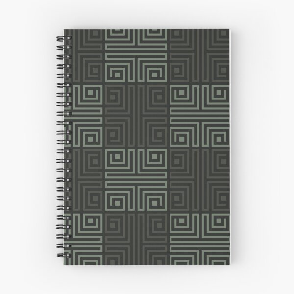 Item preview, Dark Grey Folk Ethno Tile - Ethnic Polynesian Samoan  - Christmas Gifts designed and sold by RoyalStarsPatts.