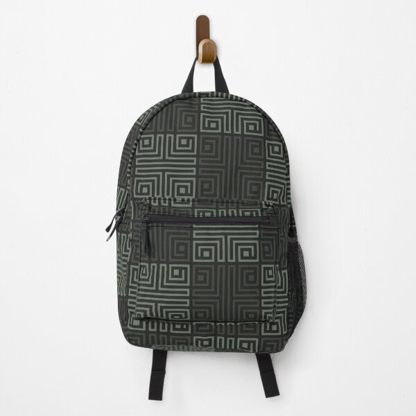Item preview, Dark Grey Folk Ethno Tile - Ethnic Polynesian Samoan  - Christmas Gifts designed and sold by RoyalStarsPatts.