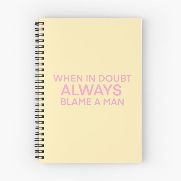 Item preview, When in Doubt Always Blame a Man designed and sold by Sweet-sundays.
