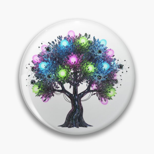 Item preview, Neon Cosmic Tree of Energy designed and sold by Dzblack.