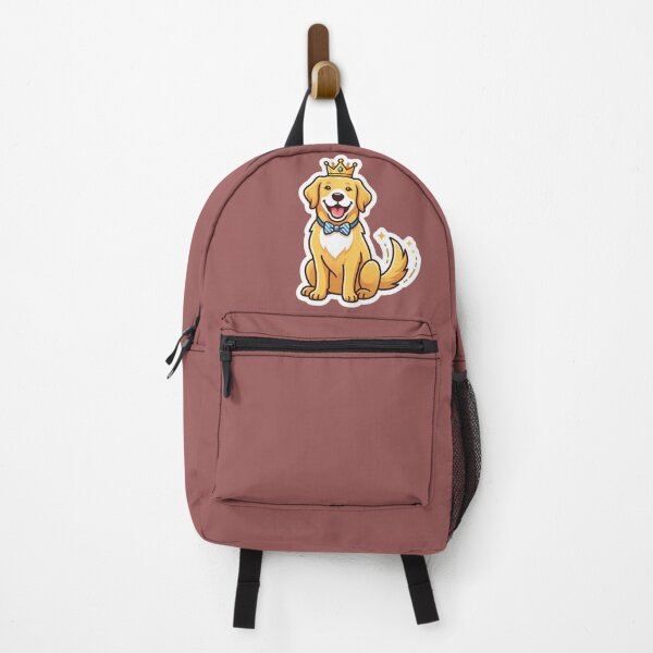 Item preview, Royal Golden Retriever Dog with Crown and Bow Tie designed and sold by Akbar004.