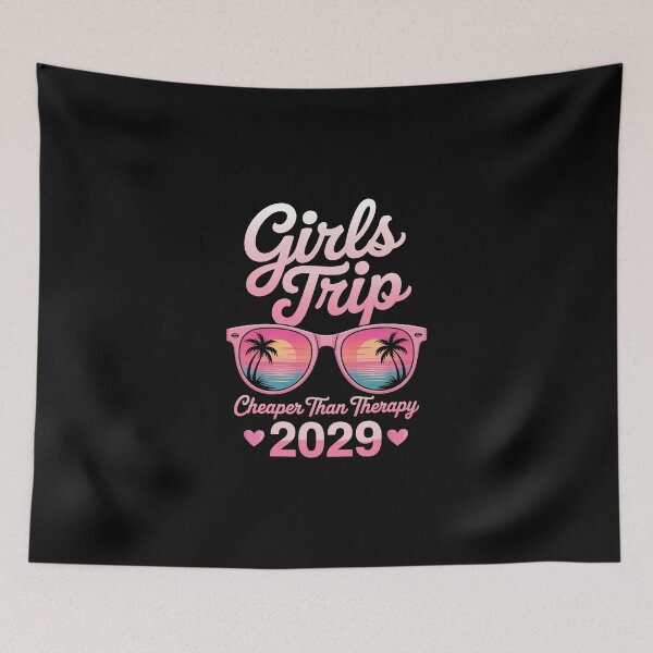 Item preview, Girls Trip Cheaper Than Therapy 2029 designed and sold by jkrphoto.