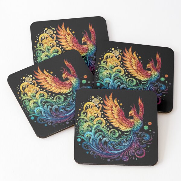 Item preview, Phoenix-Creating a rainbow rising from the ashes 5 designed and sold by DesignAnother.