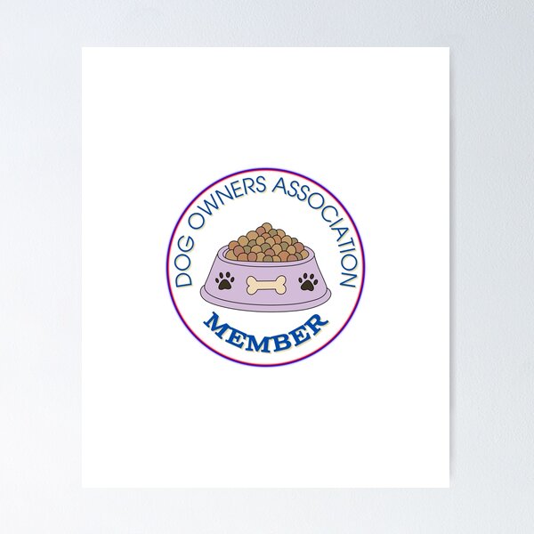 Item preview, Dog Owners Association Shirt Funny Dog Lover Gift designed and sold by Refinedpaws.