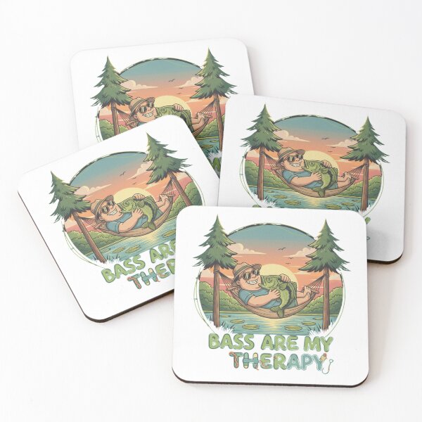 Item preview, Bass are My Therapy designed and sold by BeastandBanshiLLC.