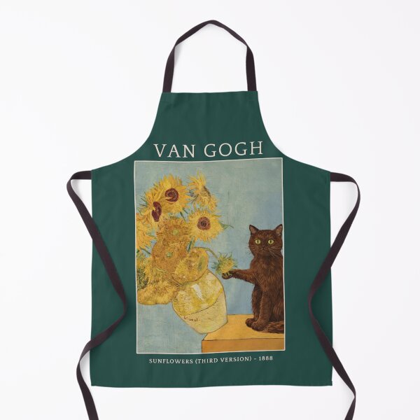 Item preview, Van Gogh Sunflowers Third Version Cat Shirt designed and sold by Art Fly.