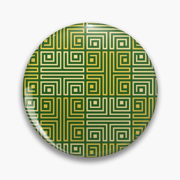 Item preview, Green Ethno Egyptian Tesselation - Ethnic Polynesian Aztec  - Christmas Gifts For Boyfriend designed and sold by RoyalStarsPatts.