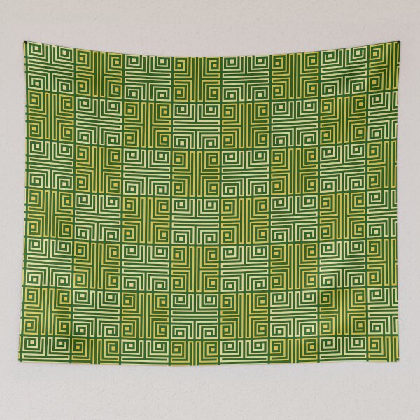 Item preview, Green Ethno Egyptian Tesselation - Ethnic Polynesian Aztec  - Christmas Gifts For Boyfriend designed and sold by RoyalStarsPatts.