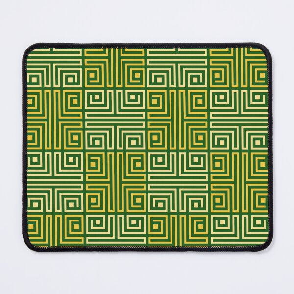 Item preview, Green Ethno Egyptian Tesselation - Ethnic Polynesian Aztec  - Christmas Gifts For Boyfriend designed and sold by RoyalStarsPatts.