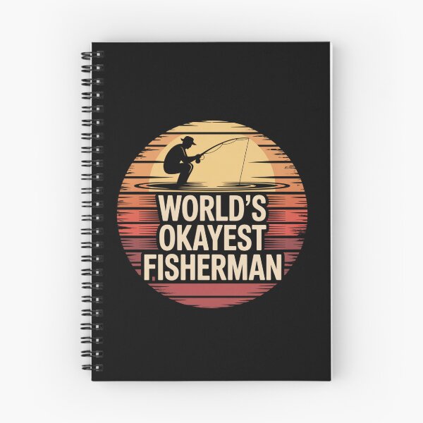 Item preview, World's Okayest Fisherman designed and sold by Peter Stawicki.