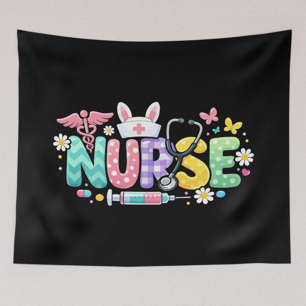 Item preview, Cute Easter Nurse Medical Humor designed and sold by HandicraftArt.