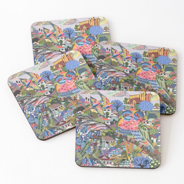Item preview, Lorikeets and RedHill Rooftops designed and sold by gwolly.