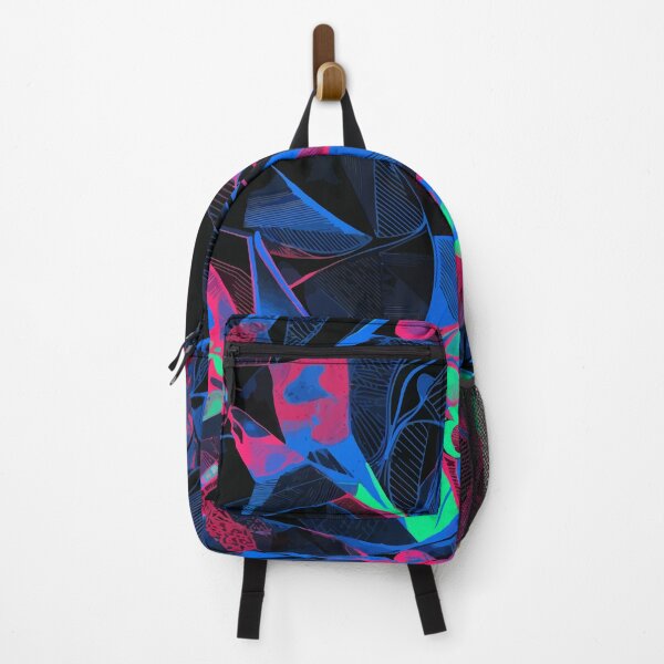 Item preview, Neon Cyberpunk Geometric Abstract designed and sold by RidaSalArt.