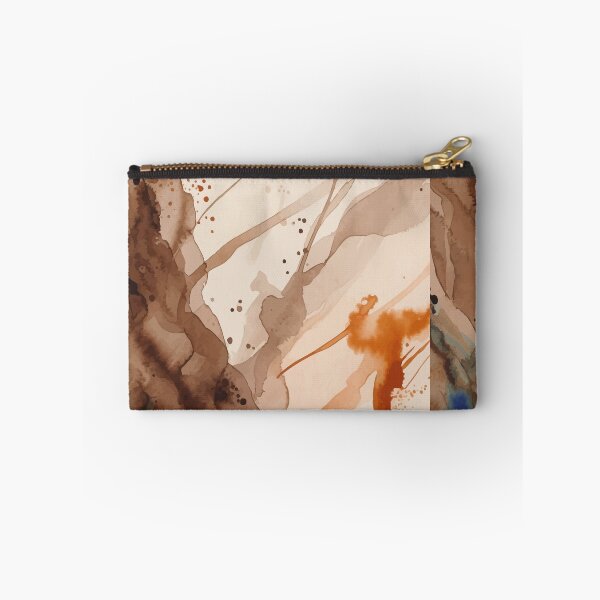 Item preview, Earth Tone Watercolor Abstract Pattern designed and sold by RidaSalArt.