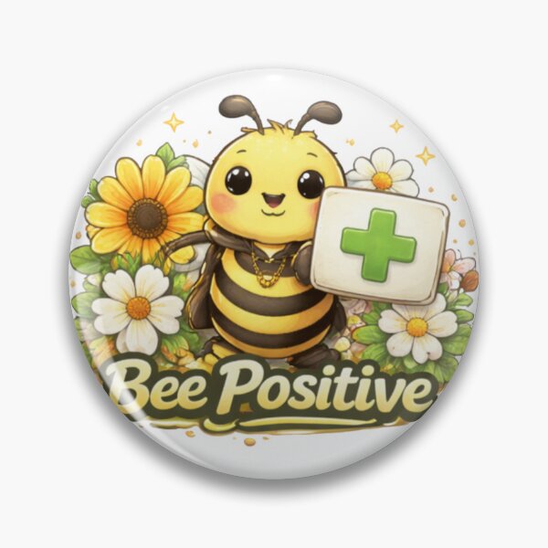 Item preview, Bee Positive  designed and sold by Beetobuzz.