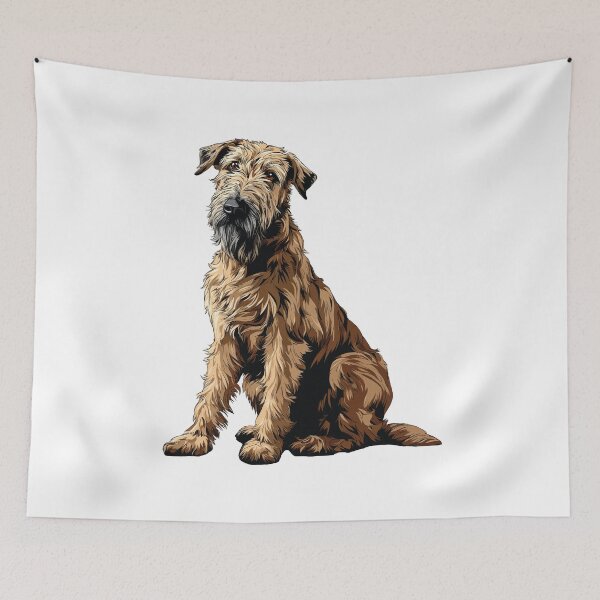 Item preview, Irish Wolfhound Dog Illustration designed and sold by whyitsme.