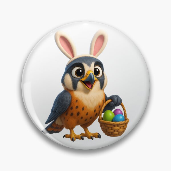 Item preview, Easter American Kestrel  designed and sold by Sillytoe.