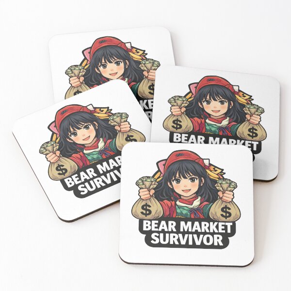 Artikelvorschau, Bärenmarkt-Überlebender – Lustiges Börsenhändler-Meme-Anime entworfen und verkauft von VolatilityEdge.