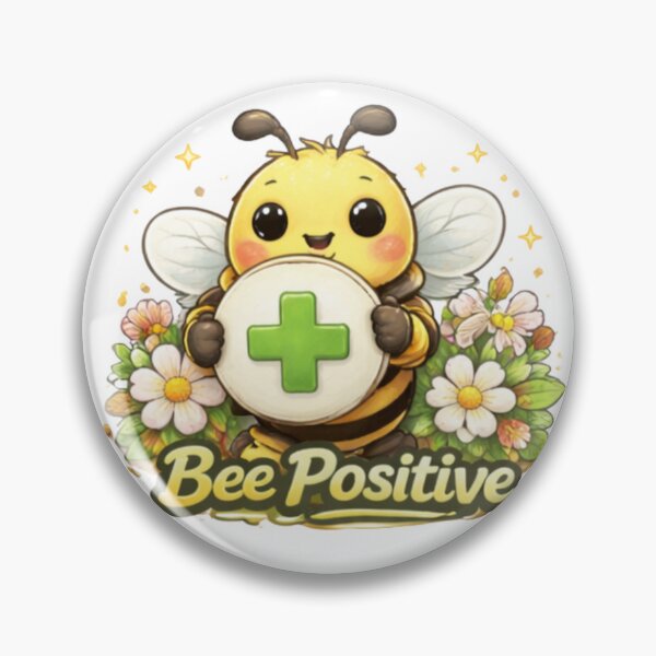 Item preview, Bee Positive - Petit  designed and sold by Beetobuzz.