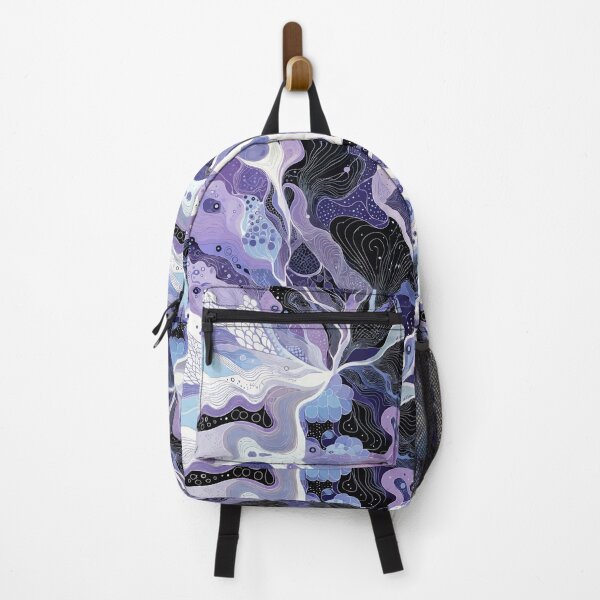 Item preview, Purple Abstract Fluid Art Pattern designed and sold by RidaSalArt.