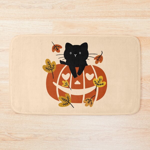 Item preview, Black Cat and Pumpkin designed and sold by Wlaurence.