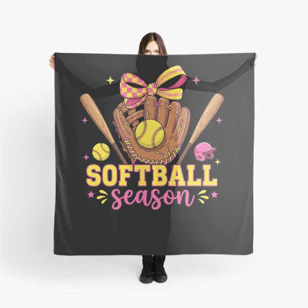 Item preview, Girls Softball Season Bow designed and sold by KroghDs.