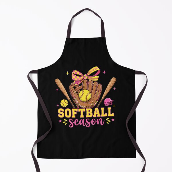 Item preview, Girls Softball Season Bow designed and sold by KroghDs.