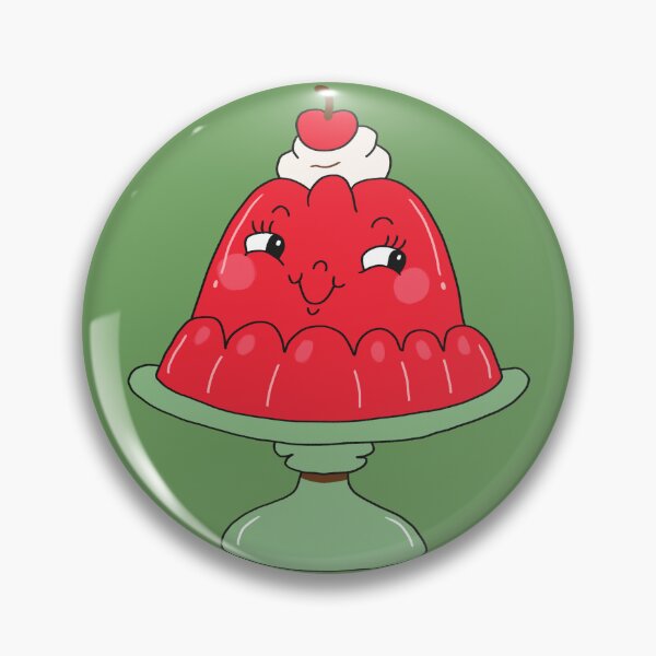 Item preview, Red Jello and Whipped Cream (Green) designed and sold by yellowflowerhut.