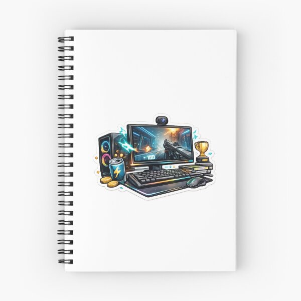 Item preview, PC Gaming Setup Retro Pixel Style designed and sold by Wolf Creator.