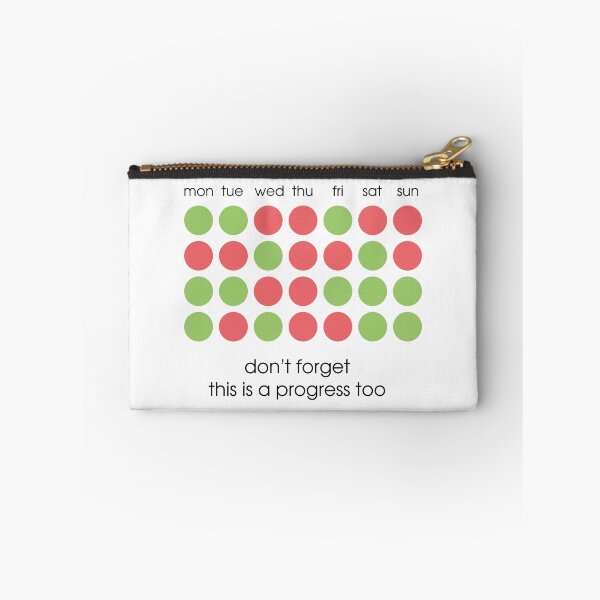 Item preview, Progress Tracker Calendar – Every Day Counts Minimalist Design designed and sold by asssyau.