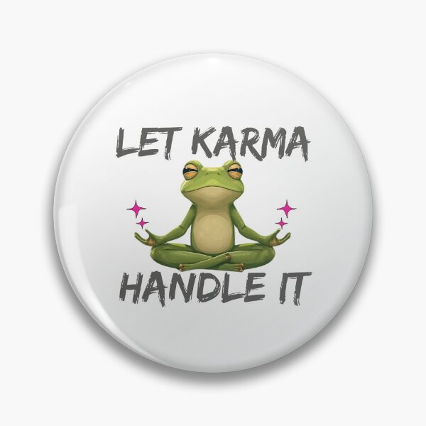 Item preview, Let Karma Handle It designed and sold by PeacockShop2.