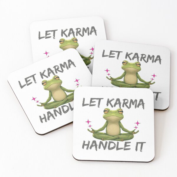 Item preview, Let Karma Handle It designed and sold by PeacockShop2.