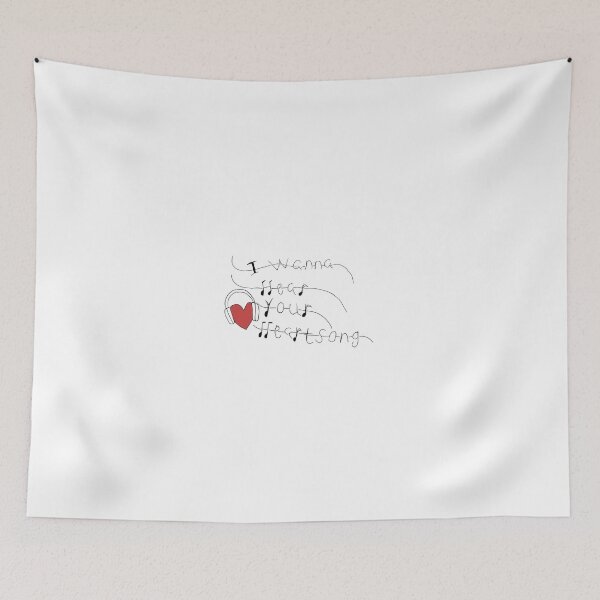 Item preview, I Wanna Hear Your Hearstong (Poem Title Design) designed and sold by DTGArts.