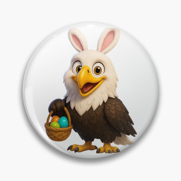 Item preview, Easter Bald Eagle designed and sold by Sillytoe.