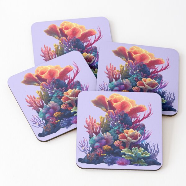 Item preview, Corals in Deep Sea designed and sold by bubblyrainbow.