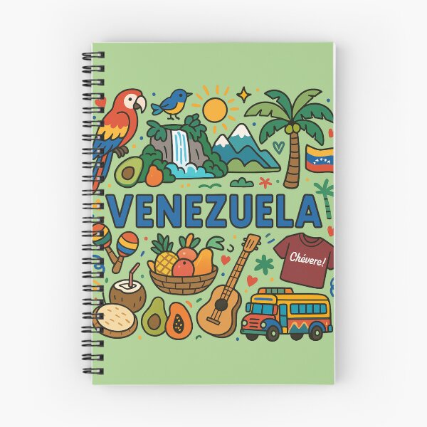 Item preview, Venezuela Doodle Art - Cool Venezuelan Icons designed and sold by Nubesss.
