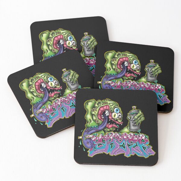 Item preview, Hand Drawn Graffiti art piece with monster character designed and sold by Derailed-Drips.