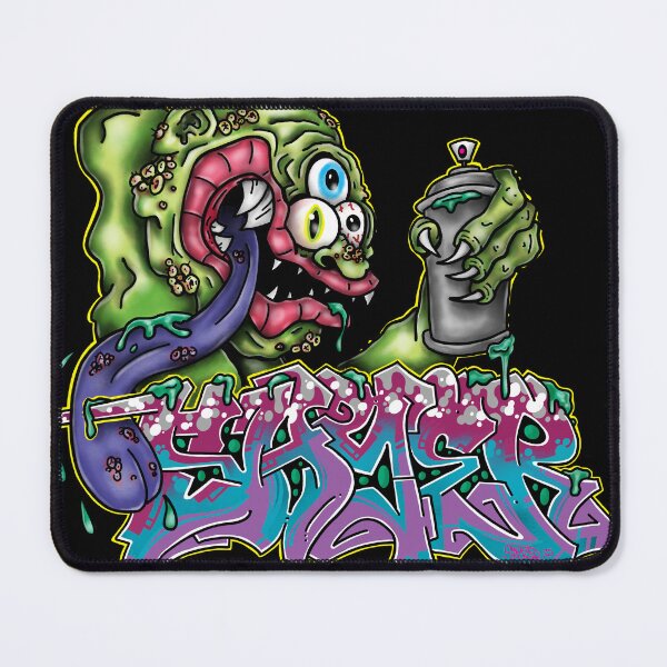 Item preview, Hand Drawn Graffiti art piece with monster character designed and sold by Derailed-Drips.