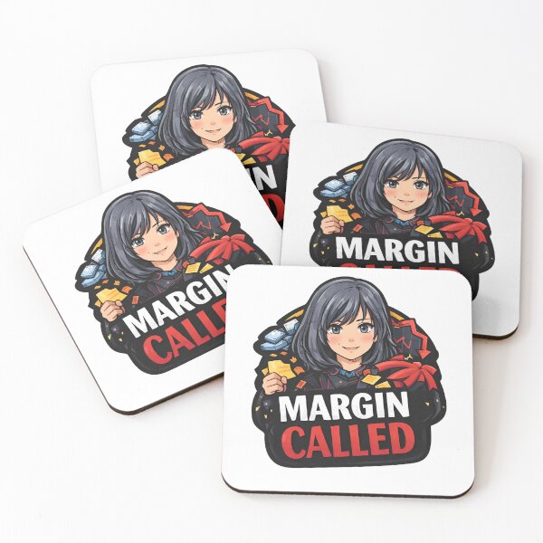 Item preview, Margin Called – Funny Options Trading Meme Anime Trader (Version 2) designed and sold by VolatilityEdge.