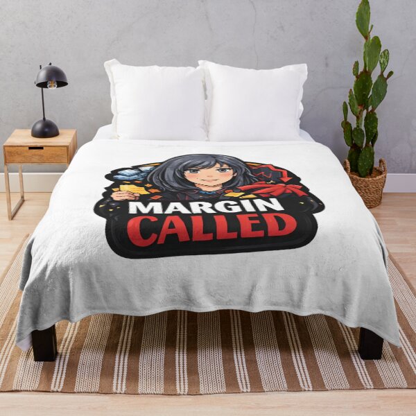 Item preview, Margin Called – Funny Options Trading Meme Anime Trader (Version 2) designed and sold by VolatilityEdge.