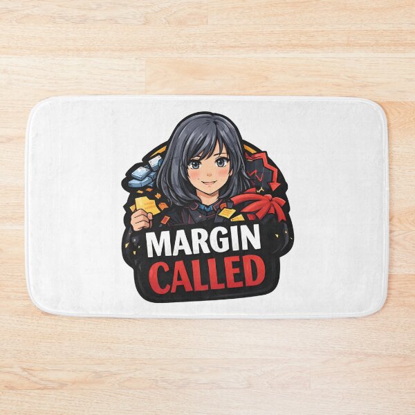 Item preview, Margin Called – Funny Options Trading Meme Anime Trader (Version 2) designed and sold by VolatilityEdge.
