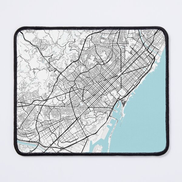 Item preview, Barcelona City Map of Spain - Circle designed and sold by deMAP.