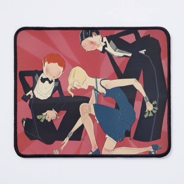 Item preview, Art Deco Illustration Flapper Dice Game Vintage Art Collectors designed and sold by RickE.