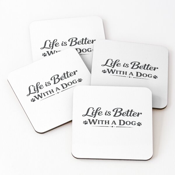 Item preview, Life is Better With a dog designed and sold by MoosElkPL.