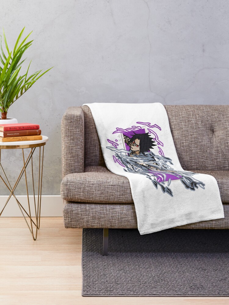 Thumbnail 2 of 6, Throw Blanket, Sasukeeee designed and sold by RaimMichiyo.