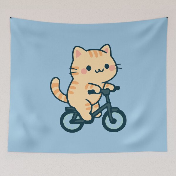 Item preview, Cute Cat Cycle Bike designed and sold by NosandEdgy.
