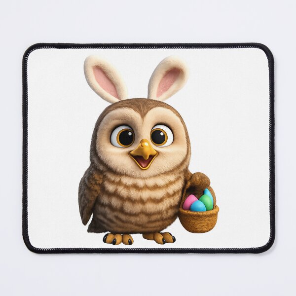 Item preview, Easter Barred Owl designed and sold by Sillytoe.