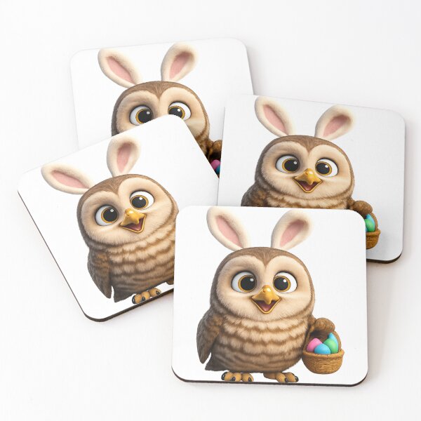 Item preview, Easter Barred Owl designed and sold by Sillytoe.
